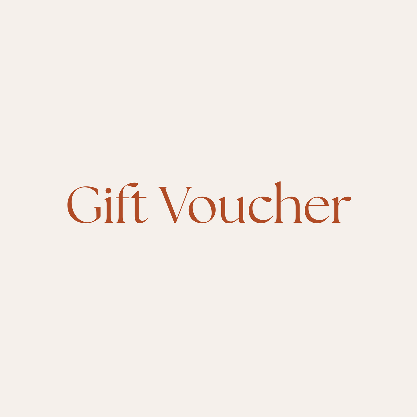 Gift Voucher